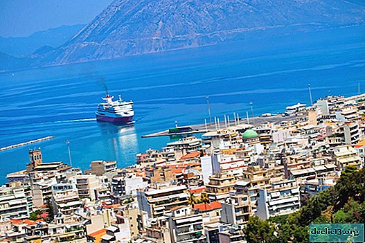 Patras, Greece - the largest city and port in the Peloponnese
