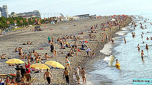 Batumi-stranden: kies de beste plek om te ontspannen in het resort