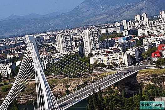 Podgorica - the capital of Montenegro