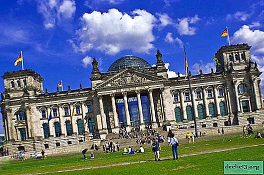 Reichstag in Berlin - the horror of fascism and a symbol of united Germany