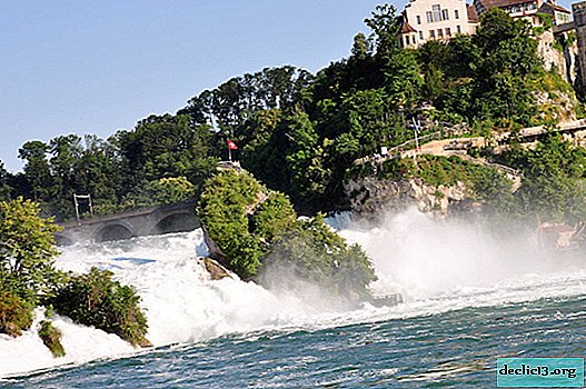 Cataratas do Reno - a cachoeira mais poderosa da Suíça