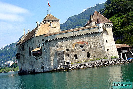 Kastil Chillon - daya tarik penting Swiss