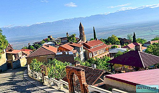 Sighnaghi - mesto iz filma v vinski regiji Georgije