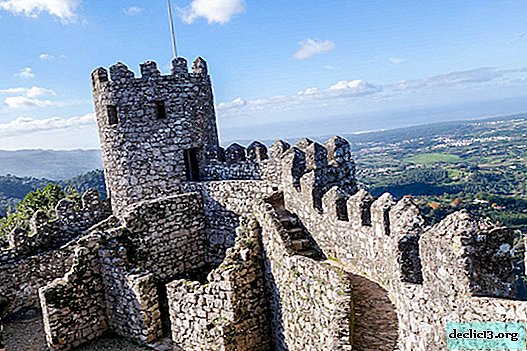 Castillo medieval de los moros en Sintra
