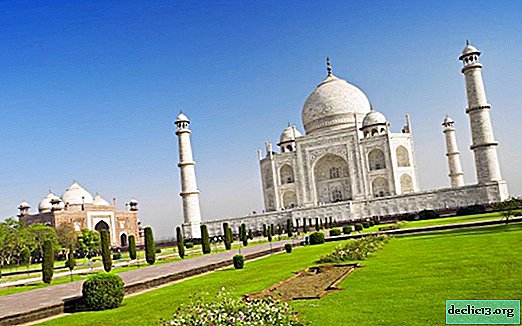 Taj Mahal en India - Canción de mármol de amor - Viajes