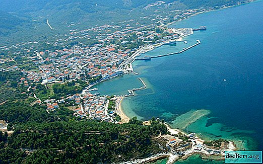 Thassos, กรีซ - ชายหาดและสถานที่ท่องเที่ยวของเกาะ