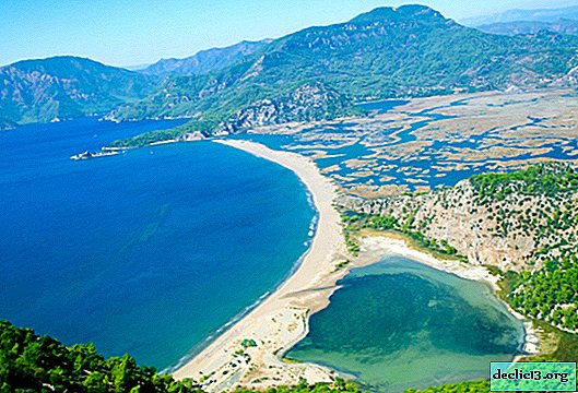 ตุรกี, ดาลามัน: สถานที่ท่องเที่ยวและชายหาดของเมือง