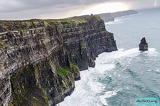 Cliffs of Moher ในไอร์แลนด์ - หน้าผาภาพยนตร์