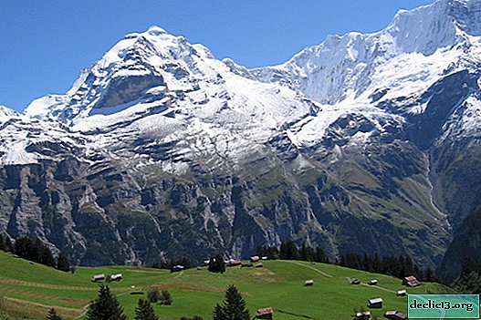 Jungfrau - montanha e estrada de ferro na Suíça