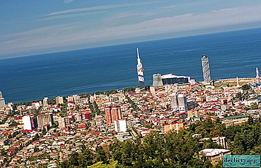 Indkvartering og områder i Batumi - hvor man kan bo
