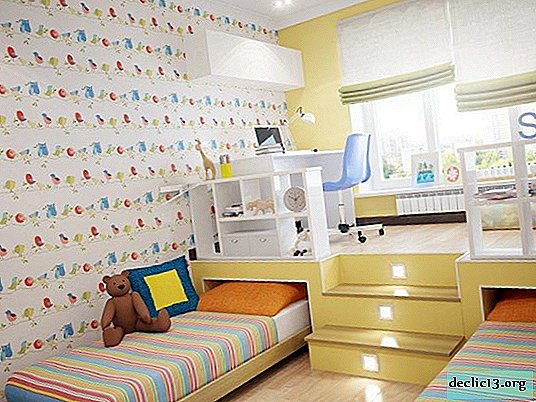Features of the design of beds for children from 2 years, selection tips