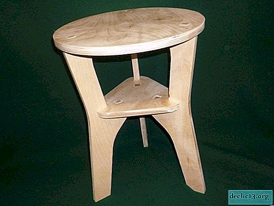 อัลกอริทึมการผลิตแบบ DIY สำหรับเก้าอี้ไม้อัดรุ่นต่างๆ