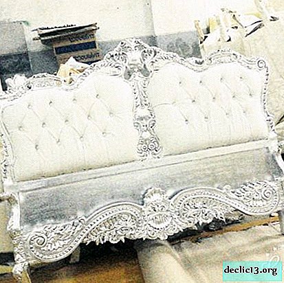 Luxo aristocrático de camas barrocas, características de design