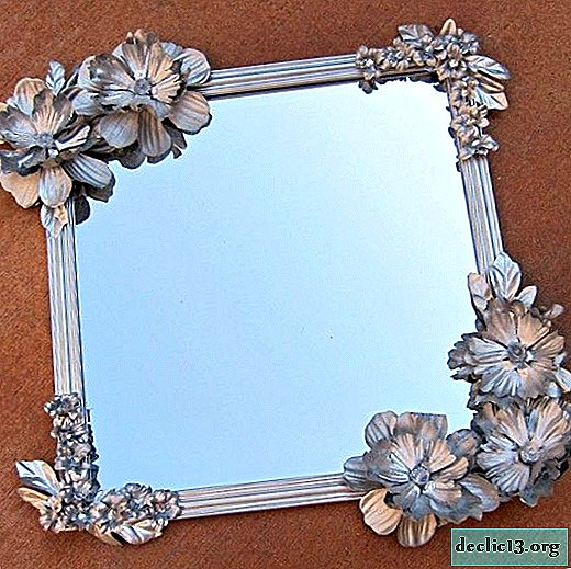 Making and decorating a DIY mirror frame, simple ideas