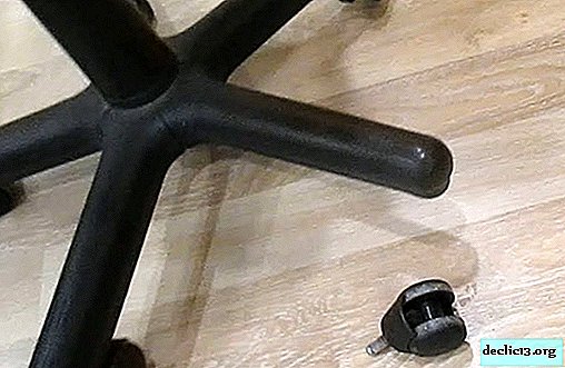 Как да премахнете колелата от офис стол, чести причини за повреда