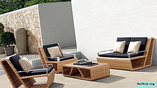 How to choose artificial rattan garden furniture - Dacha