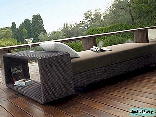 How to choose rattan garden furniture, an overview of models - Dacha