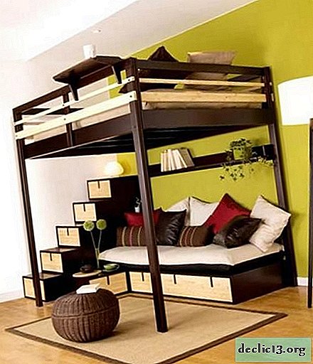 What are the bunk beds with a sofa, what determines their popularity