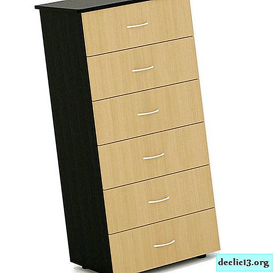 What are the sizes of dressers, and their main parameters