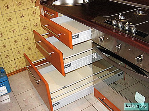 Care sunt dulapurile pentru podea pentru bucătărie, caracteristicile lor