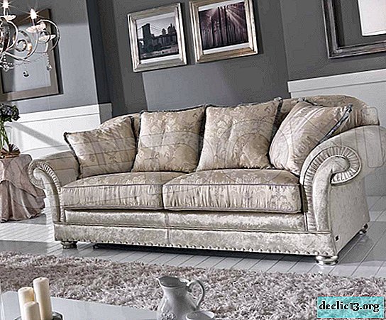¿Cuáles son las opciones para muebles tapizados en la sala de estar?