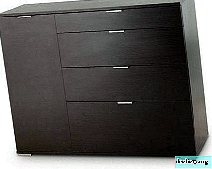 What wenge-colored chests of drawers can be, how to choose the right