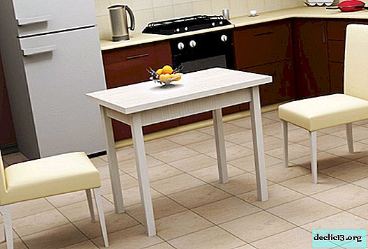 Which table is better to choose for the kitchen, depending on the shape, material