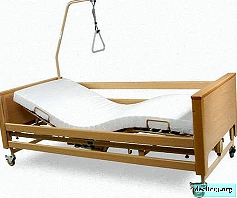 Design features of beds for the disabled, model options