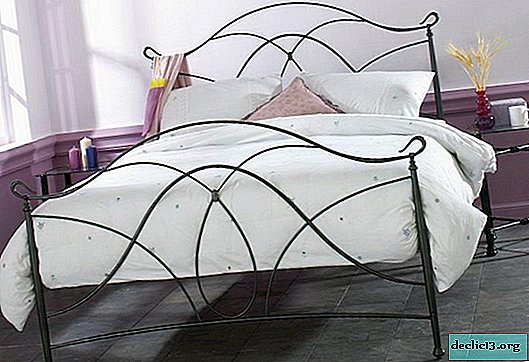 Características de design de uma cama de metal e meia, suas vantagens