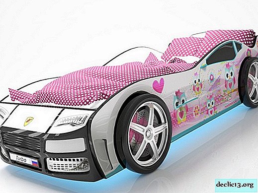 Critérios para a escolha de uma cama de carro Rally, requisitos para móveis infantis