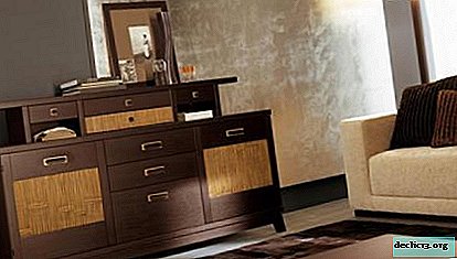 Furniture color wenge, photo examples and models