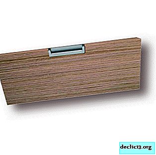 Models of mortise handles on furniture, their features