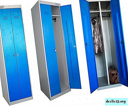 Overview of metal locker rooms, selection rules