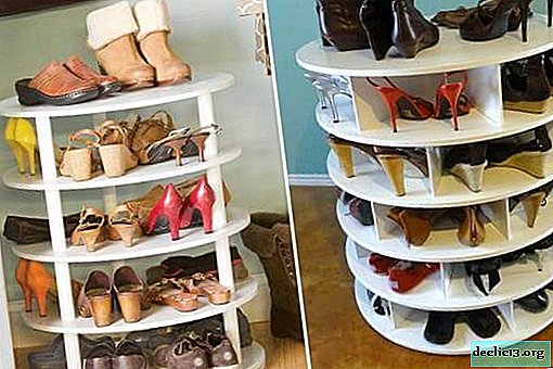 Overview of shoe racks, basic selection rules