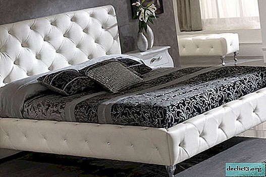 Faire des lits avec des strass, options de décoration populaires