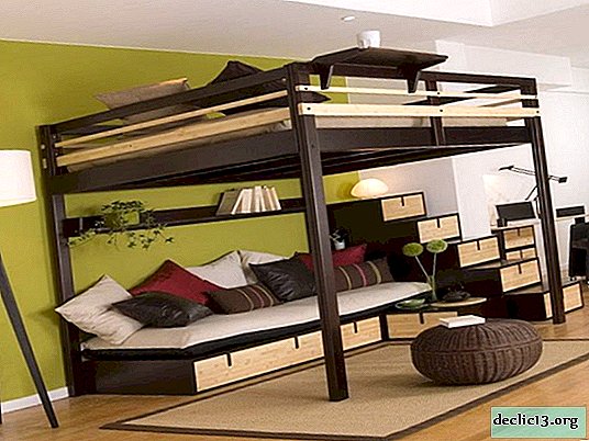Features of bunk beds for adults, their varieties