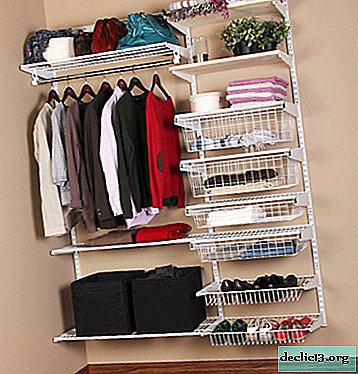 Features how to make a dressing room from the pantry