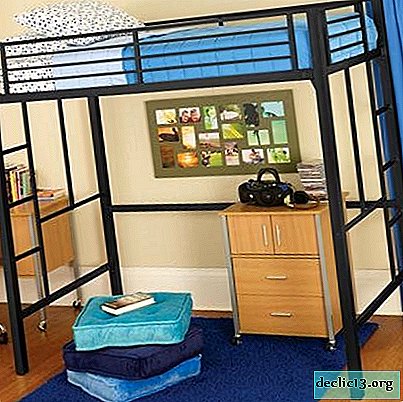 Features of a metal loft bed, the nuances of choice and installation