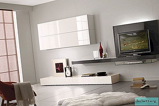 Características da escolha de armários modulares na sala de estar e seus modelos