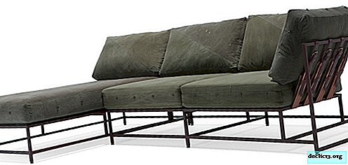 Características distintivas de um sofá estilo loft, regras básicas de escolha