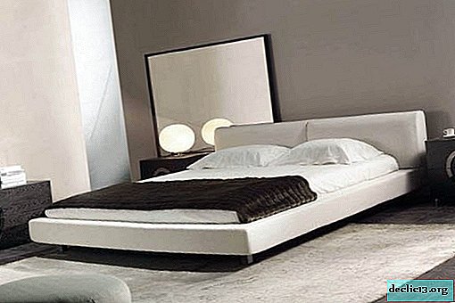 Særlige træk ved senge i stil med minimalisme, hvordan de ændrer interiøret
