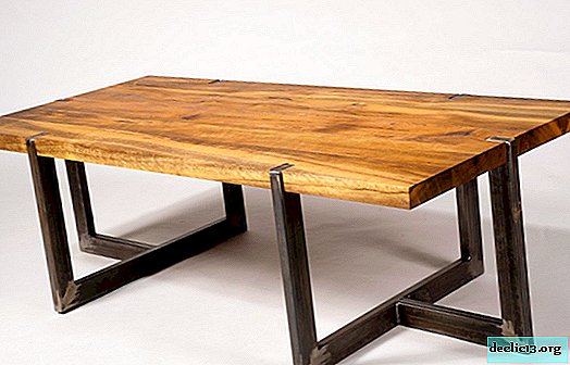 Prednosti izdelave mize v slogu podstrešja z lastnimi rokami, mojstrski razredi
