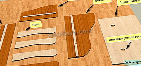 Detailed instructions for assembling a double bed, frequent errors