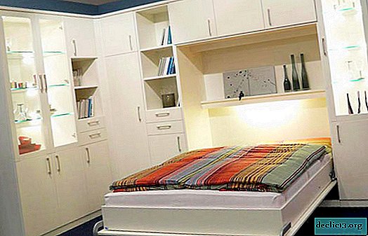 Revisão completa de camas de casal com mecanismo de elevação, nuances de design