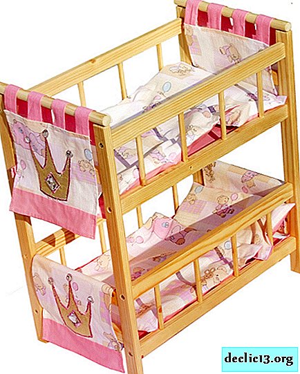Populiarūs lėlių dviaukštės lovos modeliai, pasirinkimo patarimai
