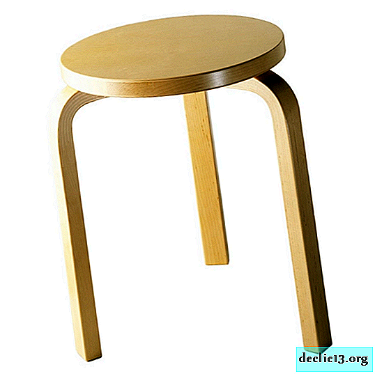 DIY step-by-step production of wood and plywood stools