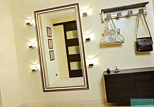 Regler for placering af et spejl på gangen, tip til valg og design