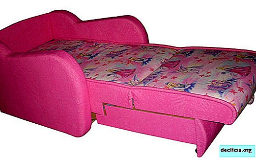 Advantages and disadvantages of chair-beds for children, selection criteria