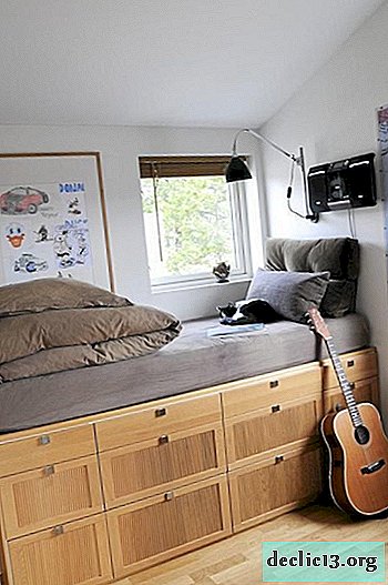 Aukštų lovų privalumai ir trūkumai, populiarūs variantai