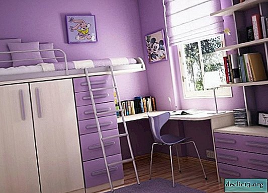 Varieties of bunk beds with a table and a spacious wardrobe